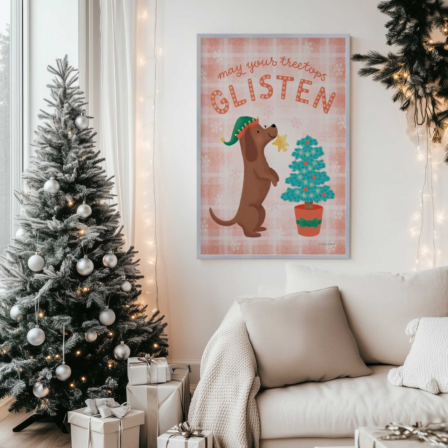 Picture of art in a room