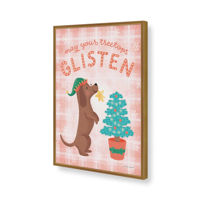 [Color:Polished Gold], Picture of art in a Polished Gold frame of the corner