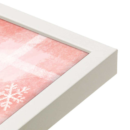 [Color:Opaque White], Picture of art in a Opaque White frame at an angle