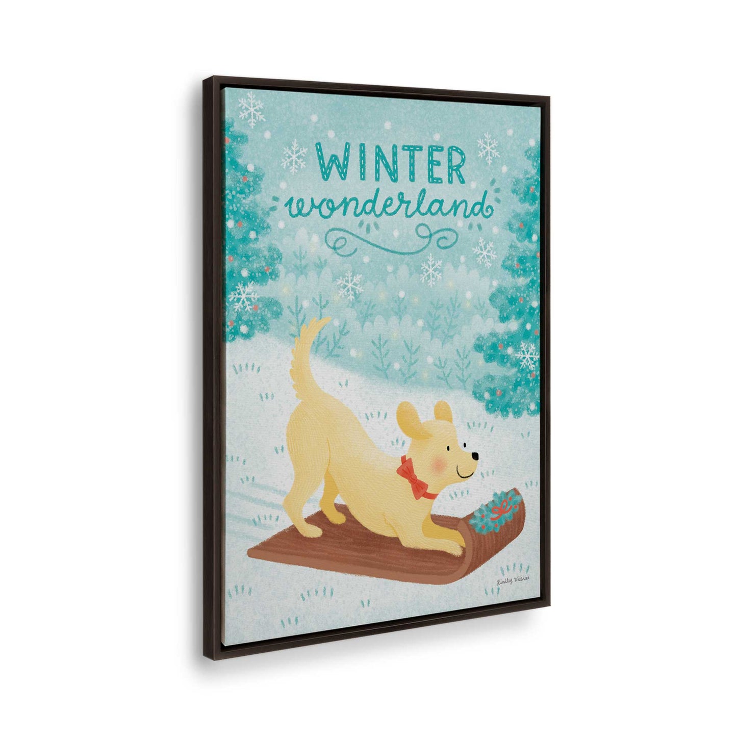 [Color:Espresso], Picture of the corner of the art