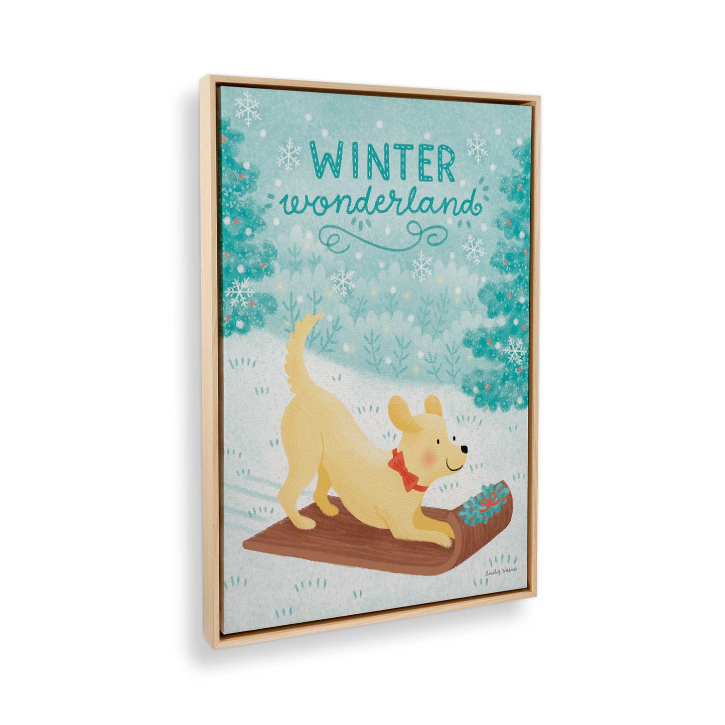 [Color:American Maple], Picture of the corner of the art