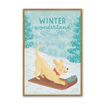 [Color:Polished Gold], Picture of art in a Polished Gold frame