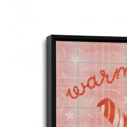 [Color:Satin Black], Picture of art in a Satin Black frame at an angle