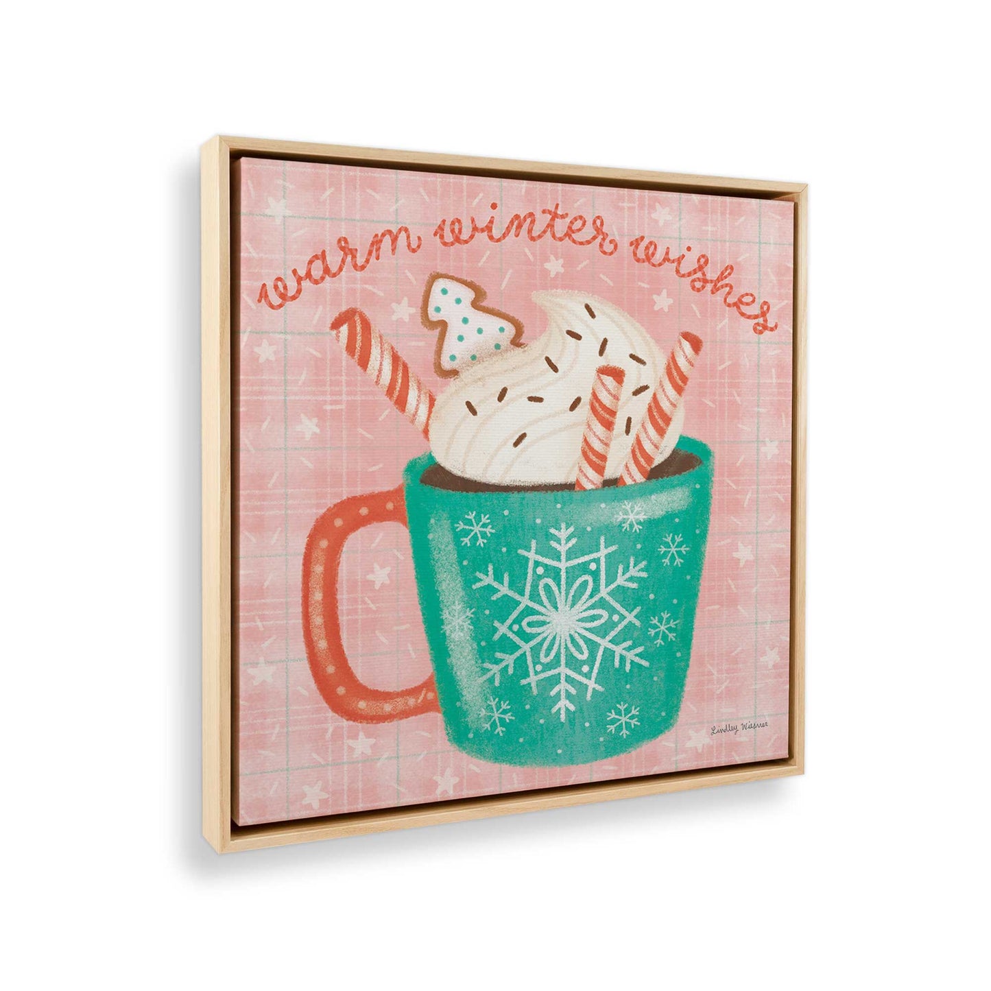 [Color:American Maple], Picture of the corner of the art