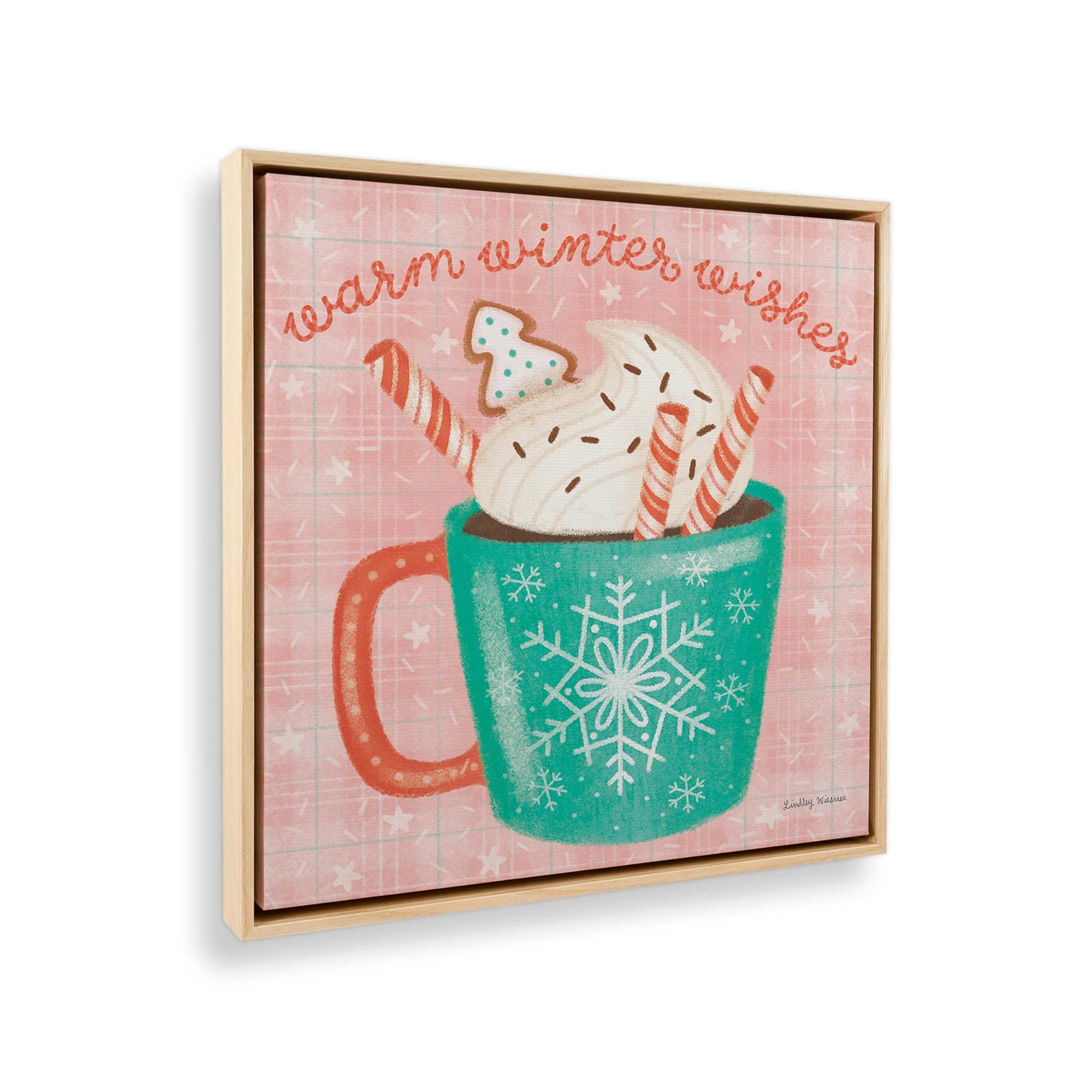 [Color:American Maple], Picture of the corner of the art