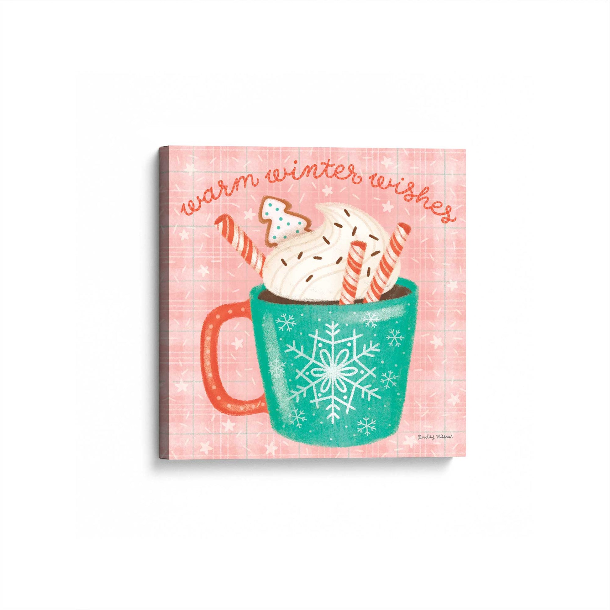 [Color:Stretched Canvas], Picture of art at an angle