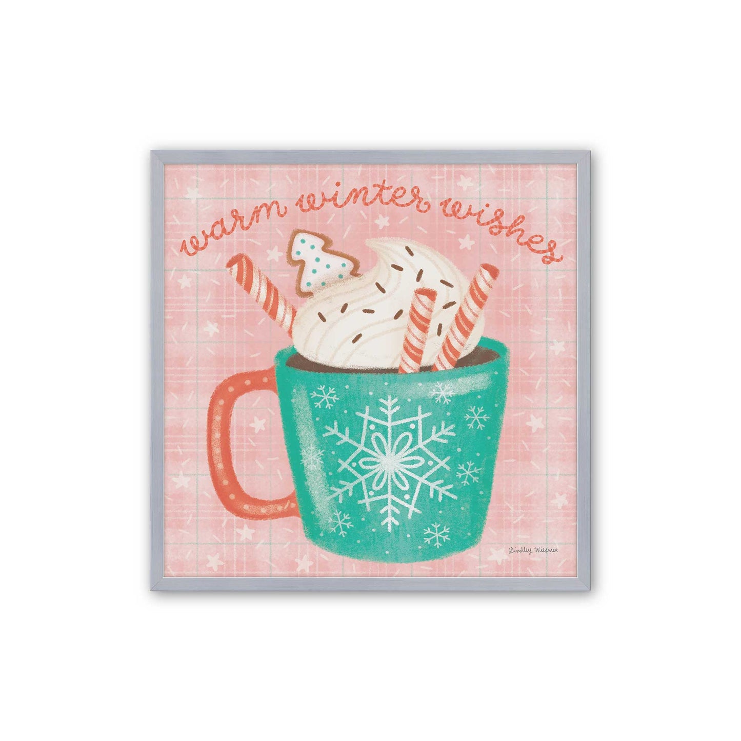 [Color:Polished Chrome], Picture of art in a Polished Chrome frame