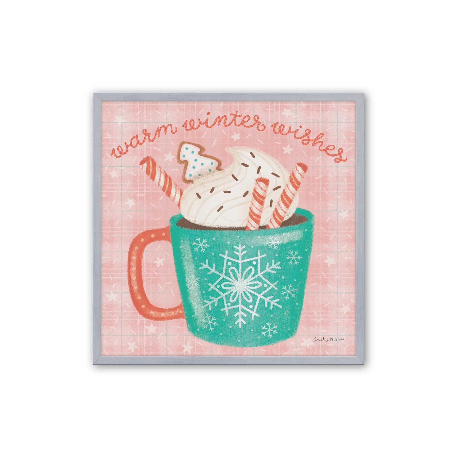 [Color:Polished Chrome], Picture of art in a Polished Chrome frame