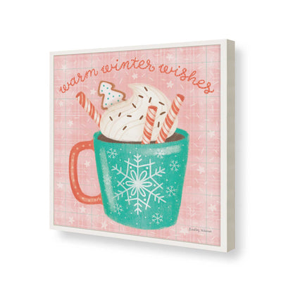 [Color:Opaque White], Picture of art in a Opaque White frame of the corner