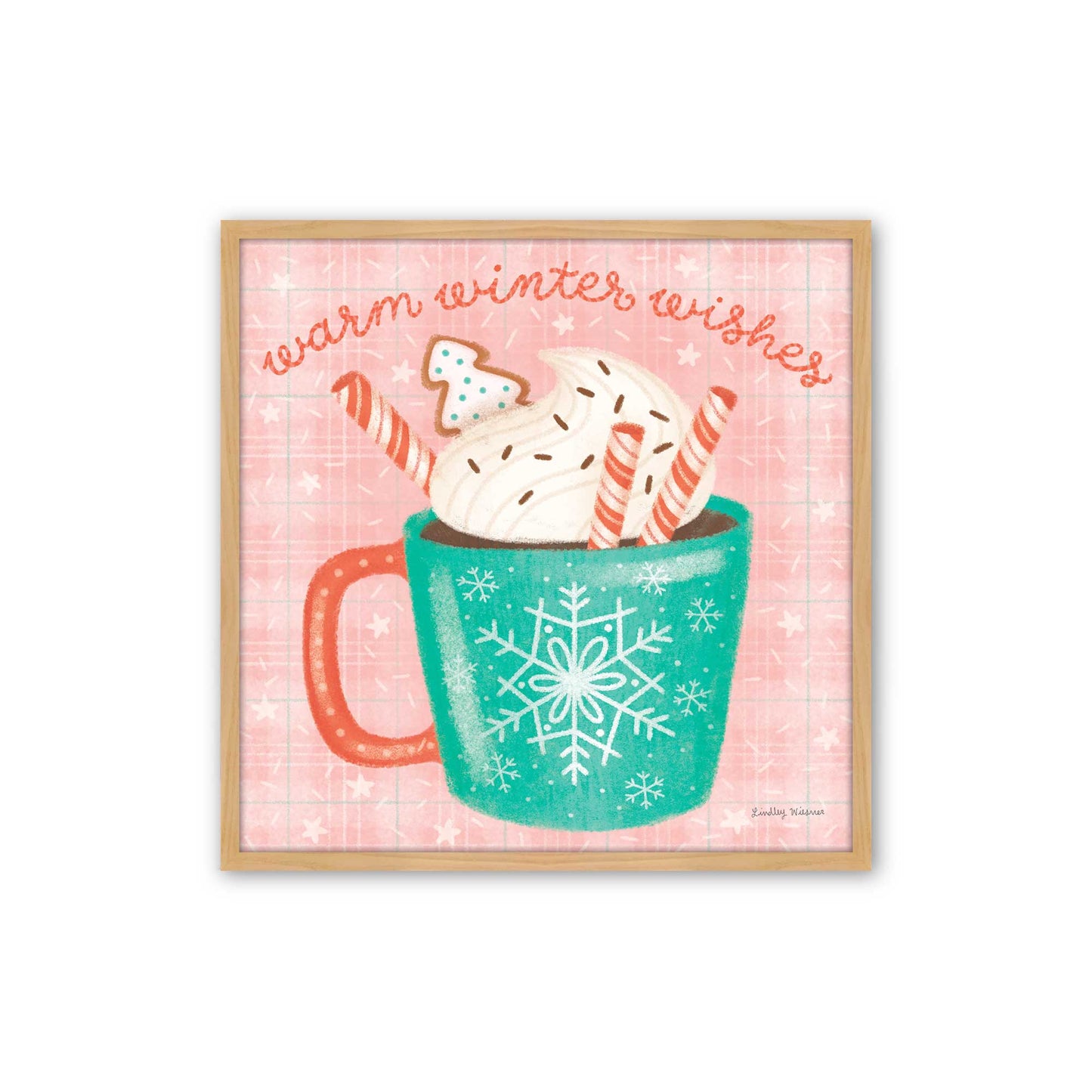 [Color:Espresso], Picture of art in a Espresso frame