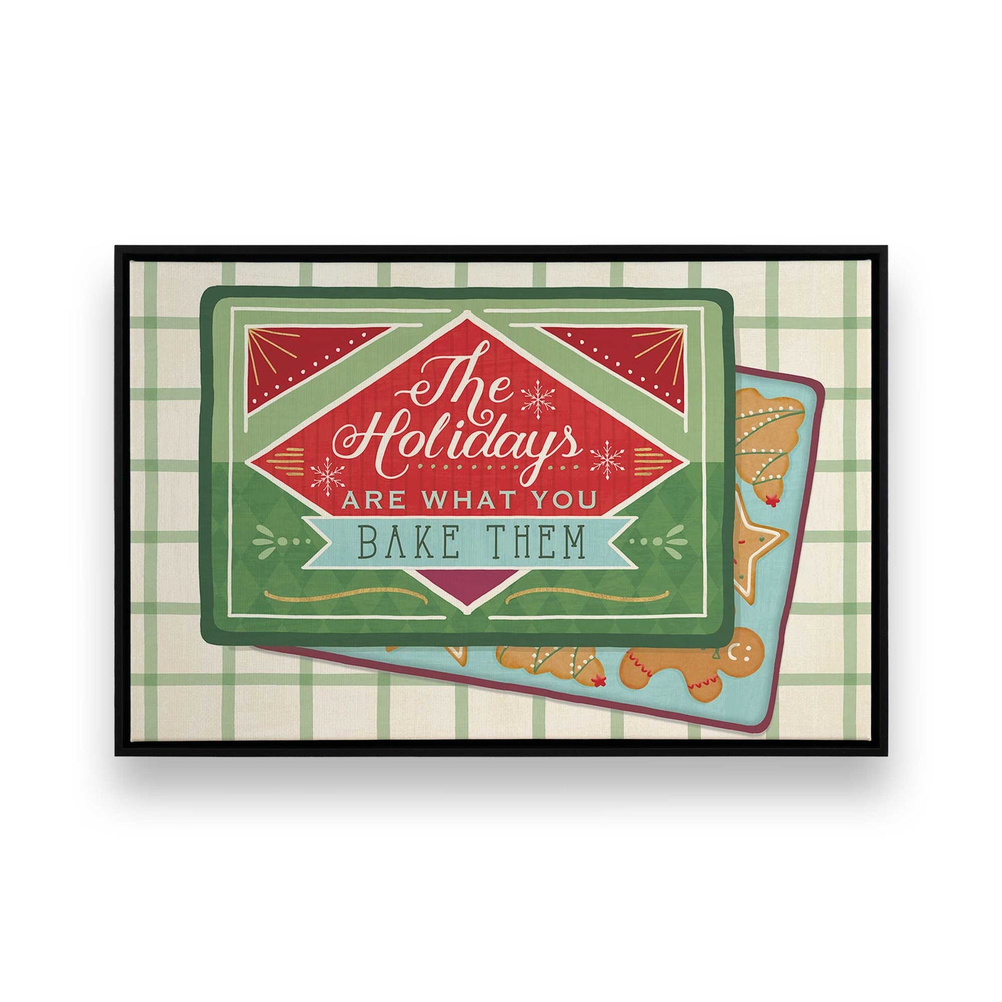 [Color:Satin Black], Picture of art in a Satin Black frame