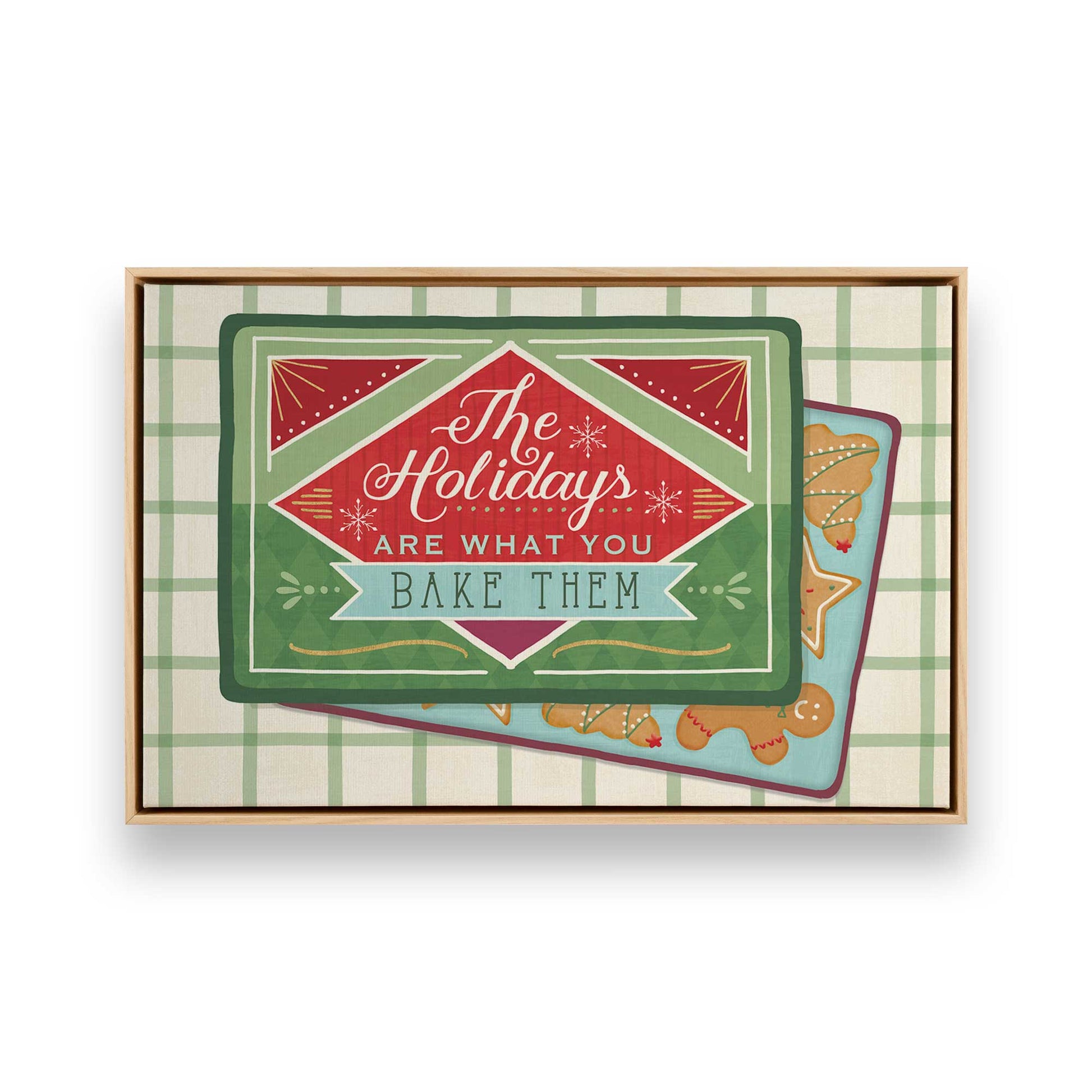 [Color:American Maple], Picture of art in a American Maple frame