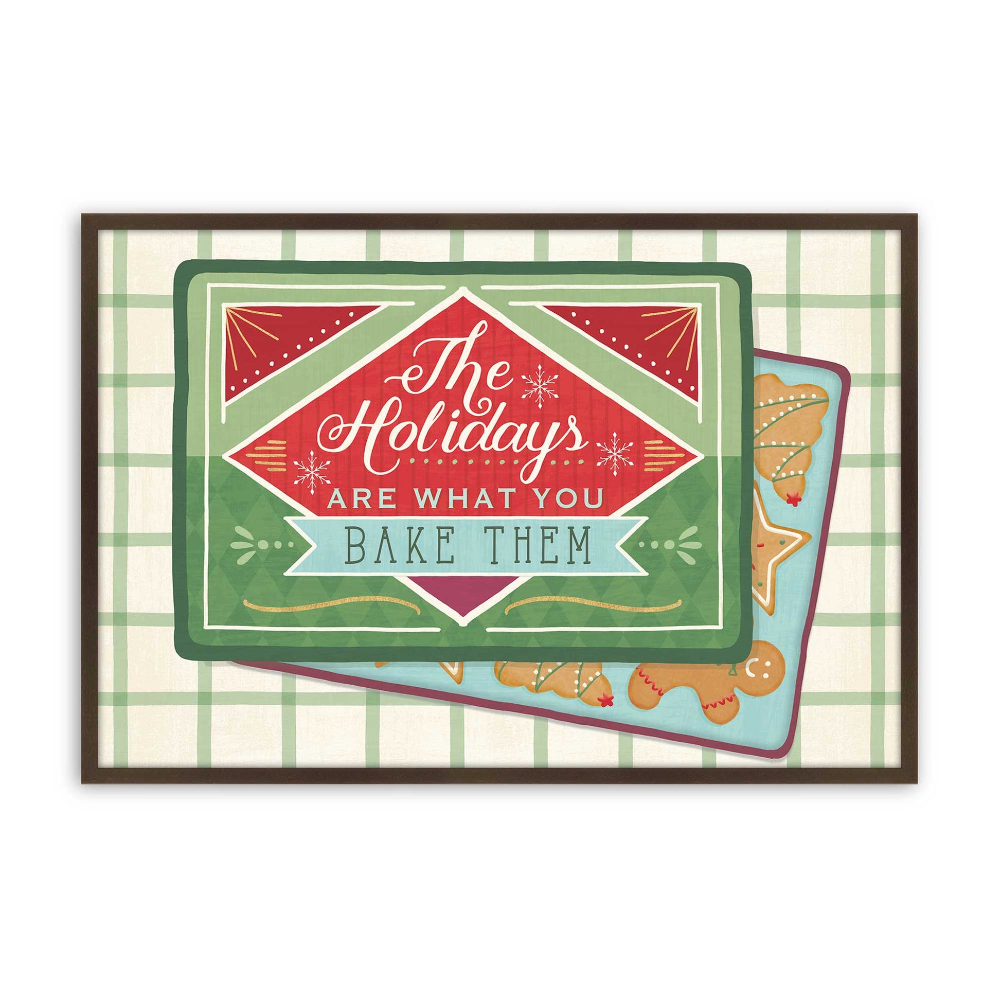 [Color:Belvinder Brown], Picture of art in a Belvinder Brown frame