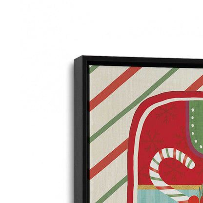 [Color:Satin Black], Picture of art in a Satin Black frame at an angle