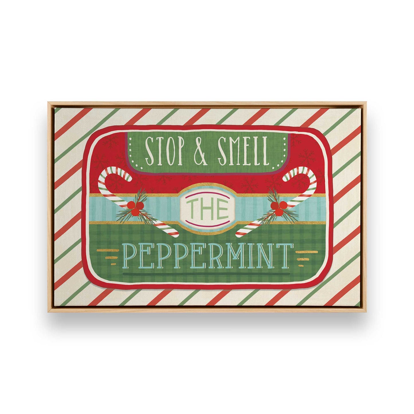 [Color:American Maple], Picture of art in a American Maple frame