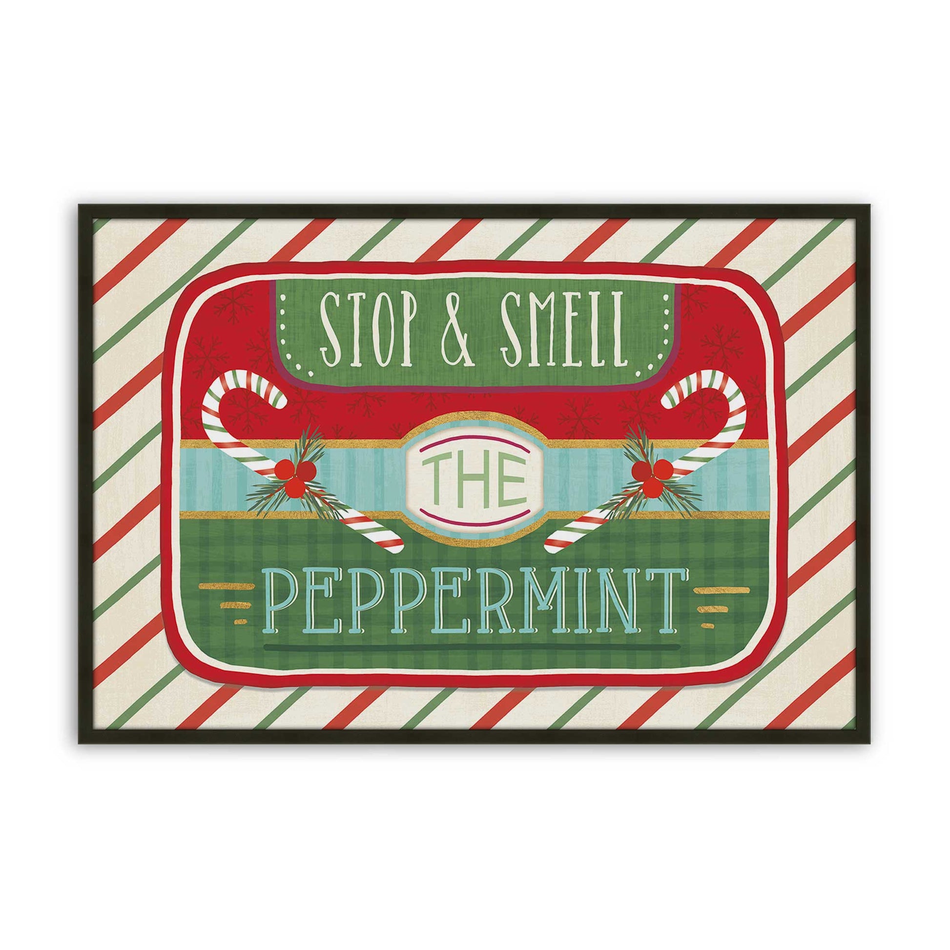 [Color:Satin Black], Picture of art in a Satin Black frame