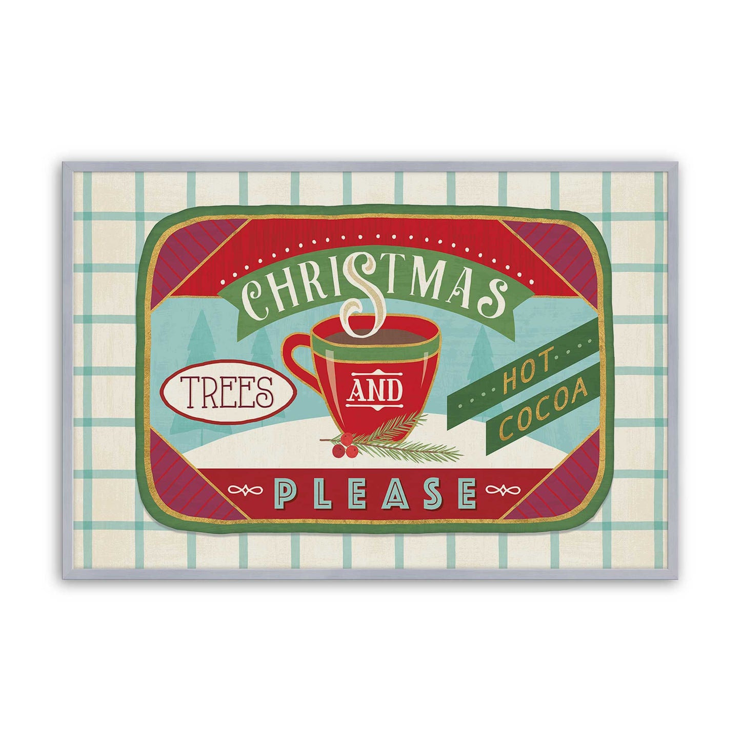 Sweet Holiday Vibes, Set of 4, Paper Art Prints
