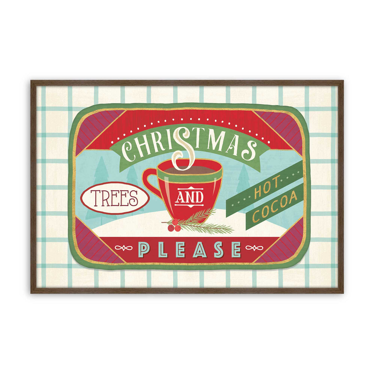 Sweet Holiday Vibes, Set of 4, Paper Art Prints