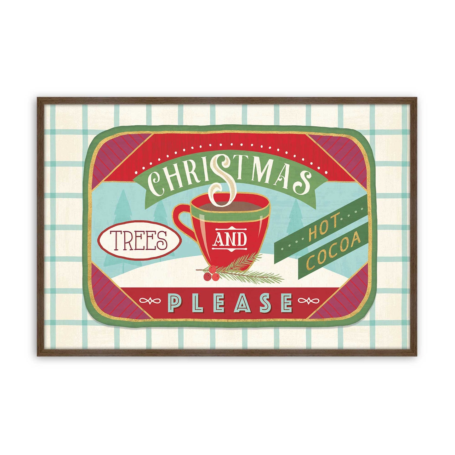 Sweet Holiday Vibes, Set of 4, Paper Art Prints