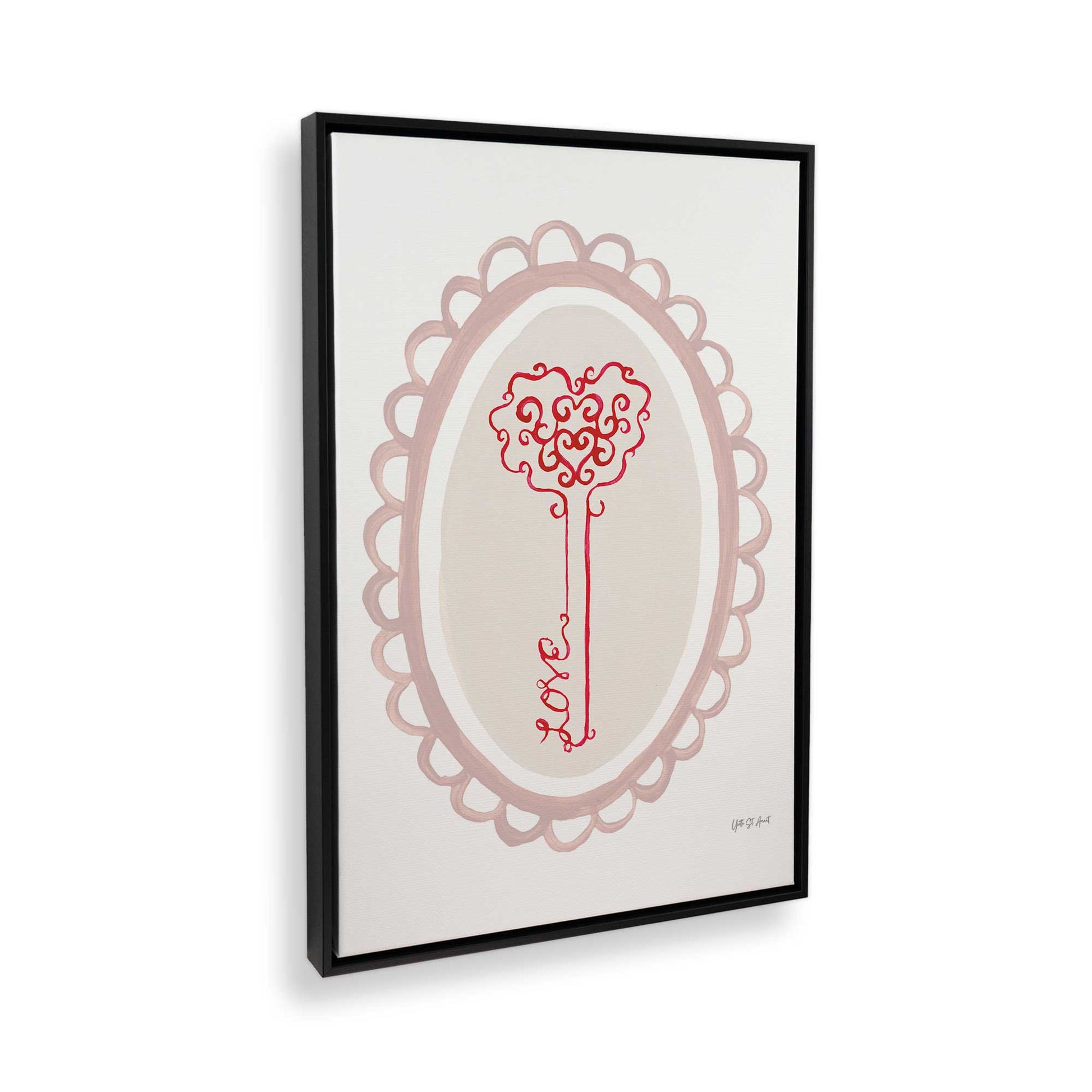 [Color:Satin Black], Picture of the corner of the art