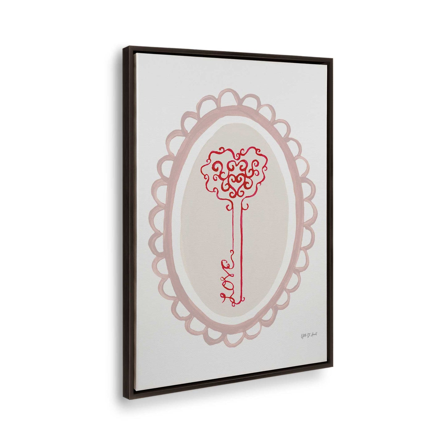 [Color:Espresso], Picture of the corner of the art