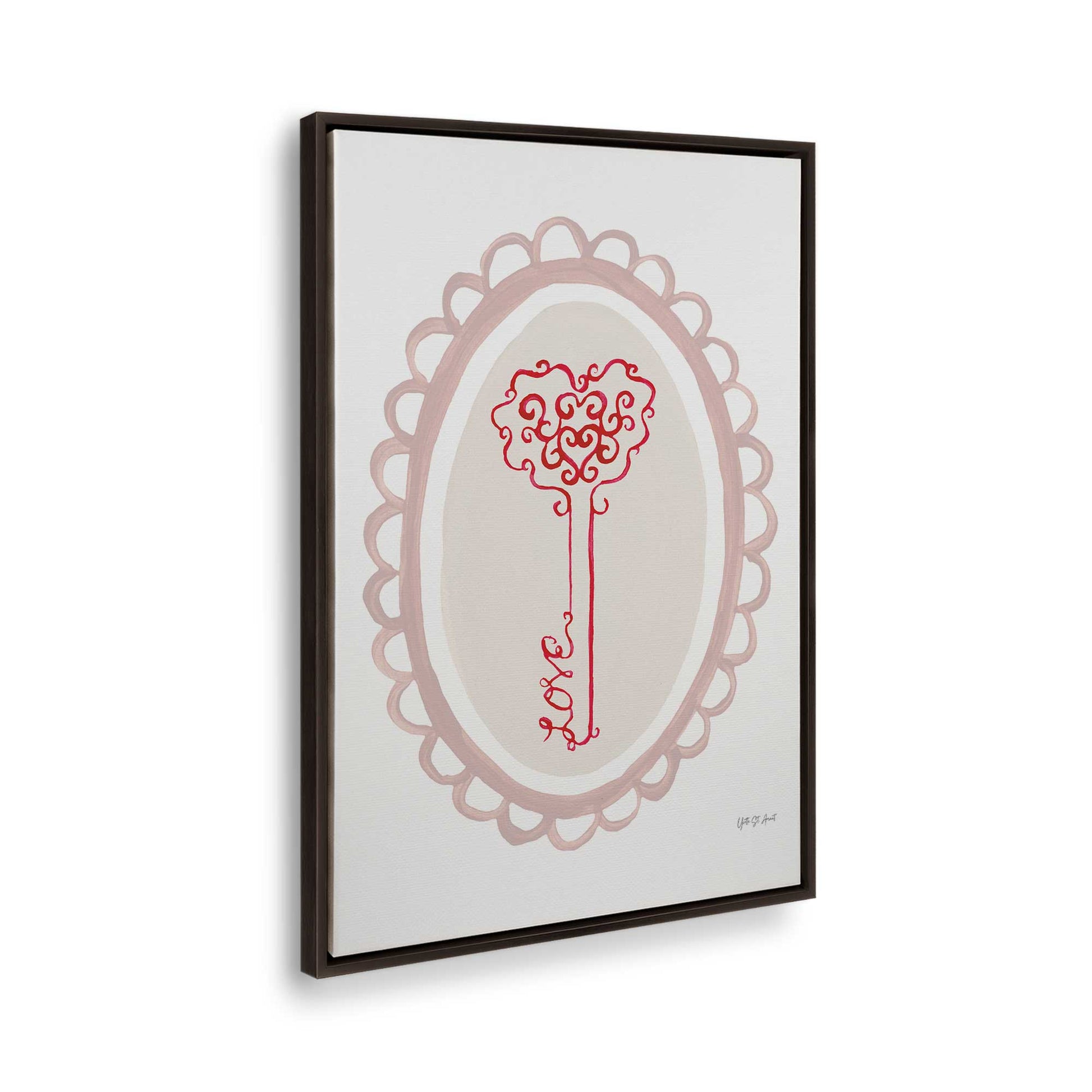 [Color:Espresso], Picture of the corner of the art