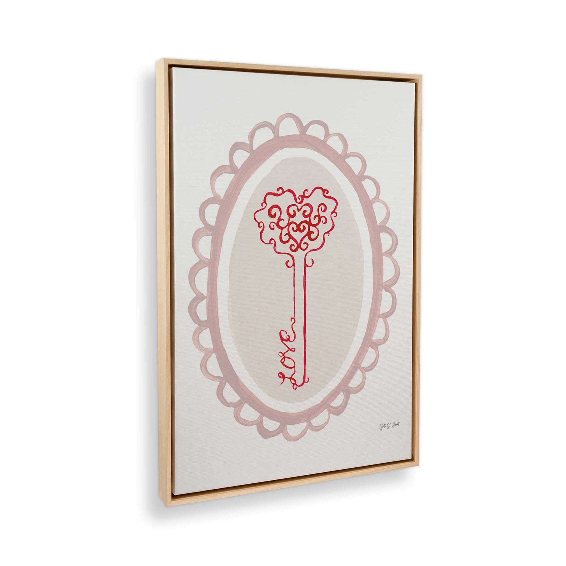 [Color:American Maple], Picture of the corner of the art