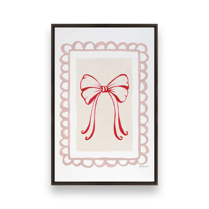 [Color:Espresso], Picture of art in a Espresso frame