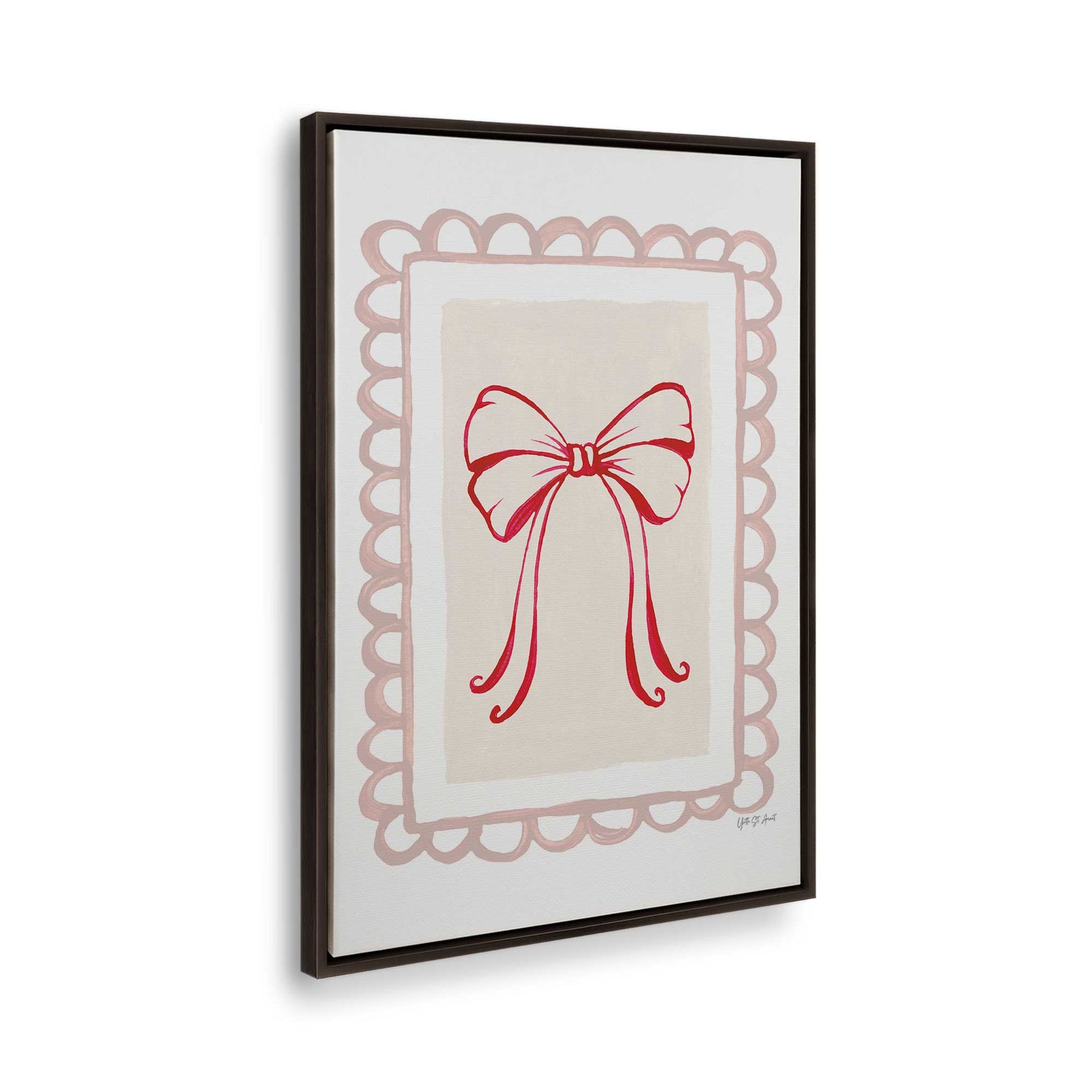 [Color:Espresso], Picture of the corner of the art