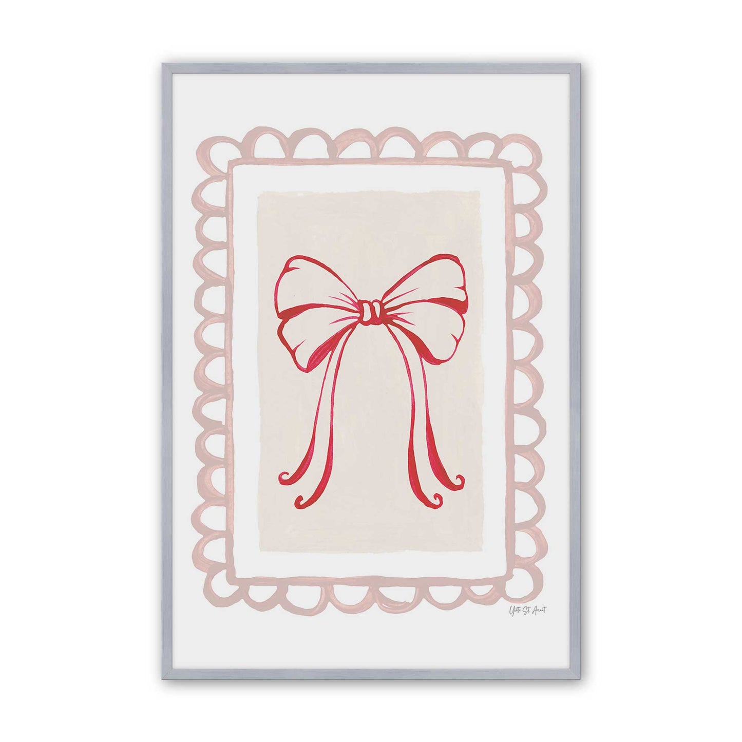 [Color:Polished Chrome], Picture of art in a Polished Chrome frame