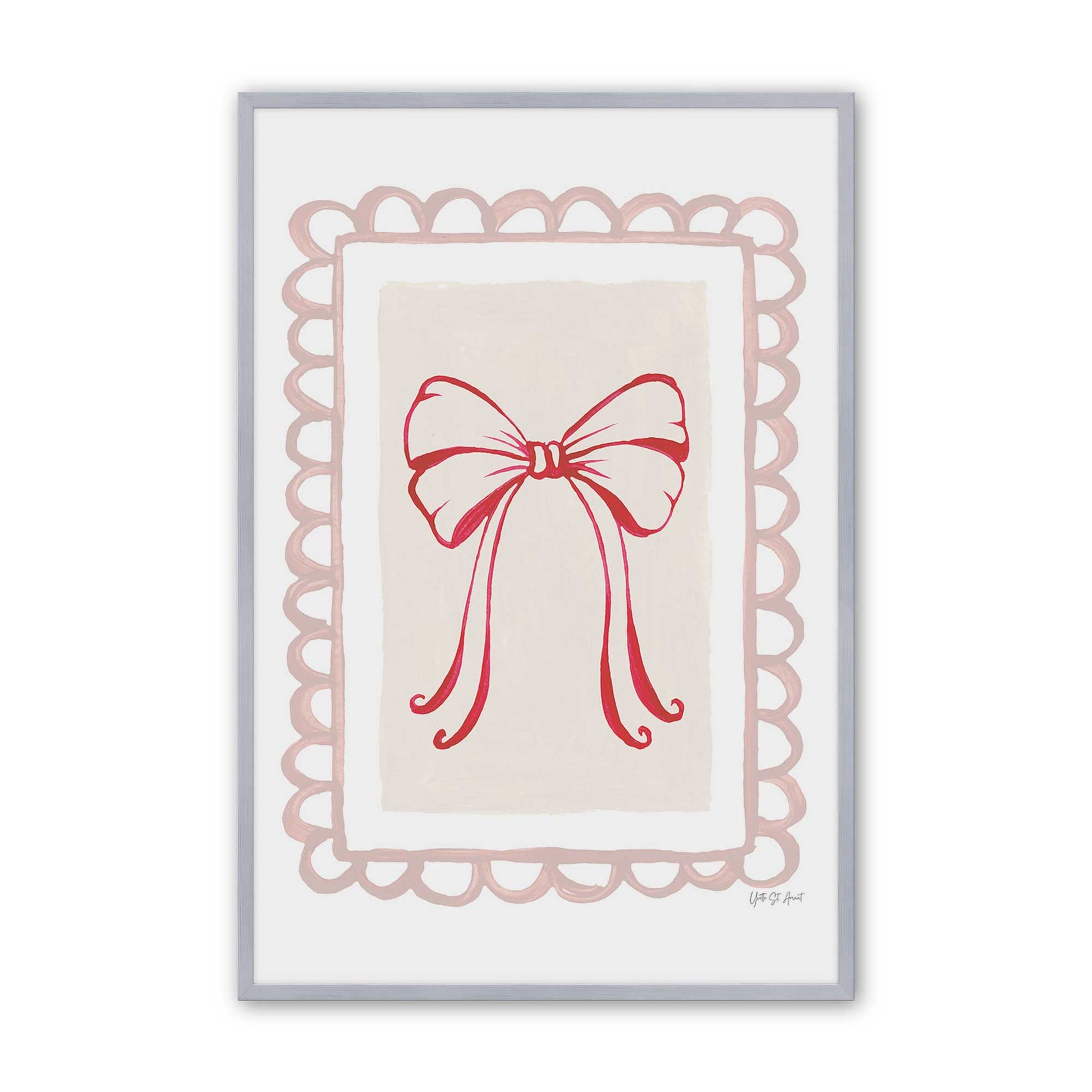 [Color:Polished Chrome], Picture of art in a Polished Chrome frame