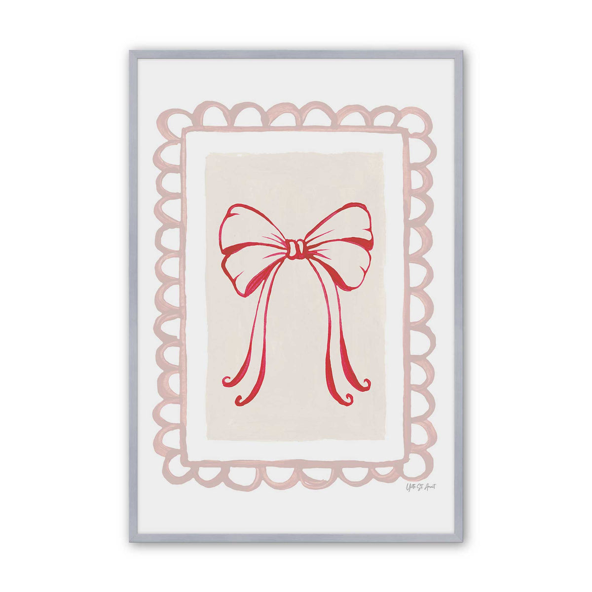 [Color:Polished Chrome], Picture of art in a Polished Chrome frame