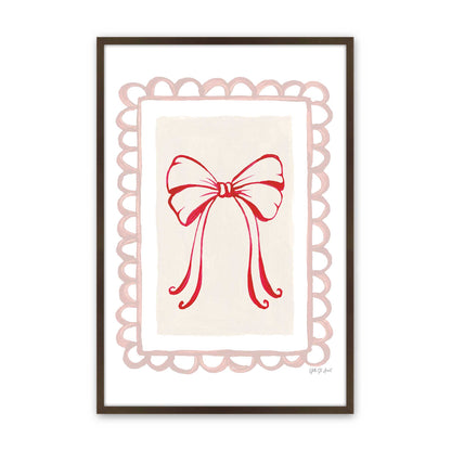 [Color:Belvinder Brown], Picture of art in a Belvinder Brown frame