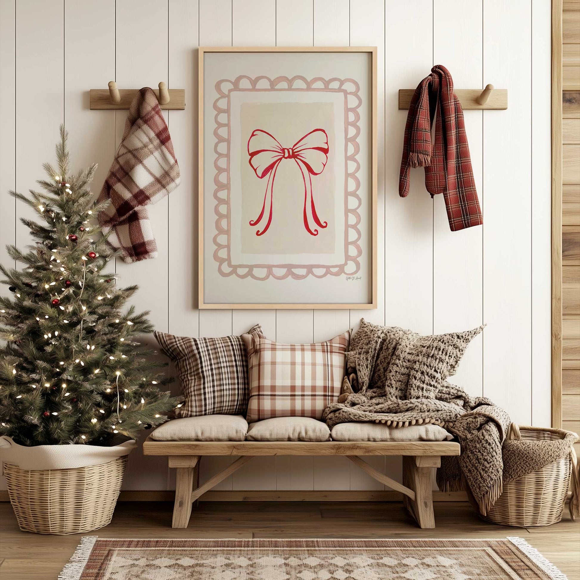 Picture of art in a room