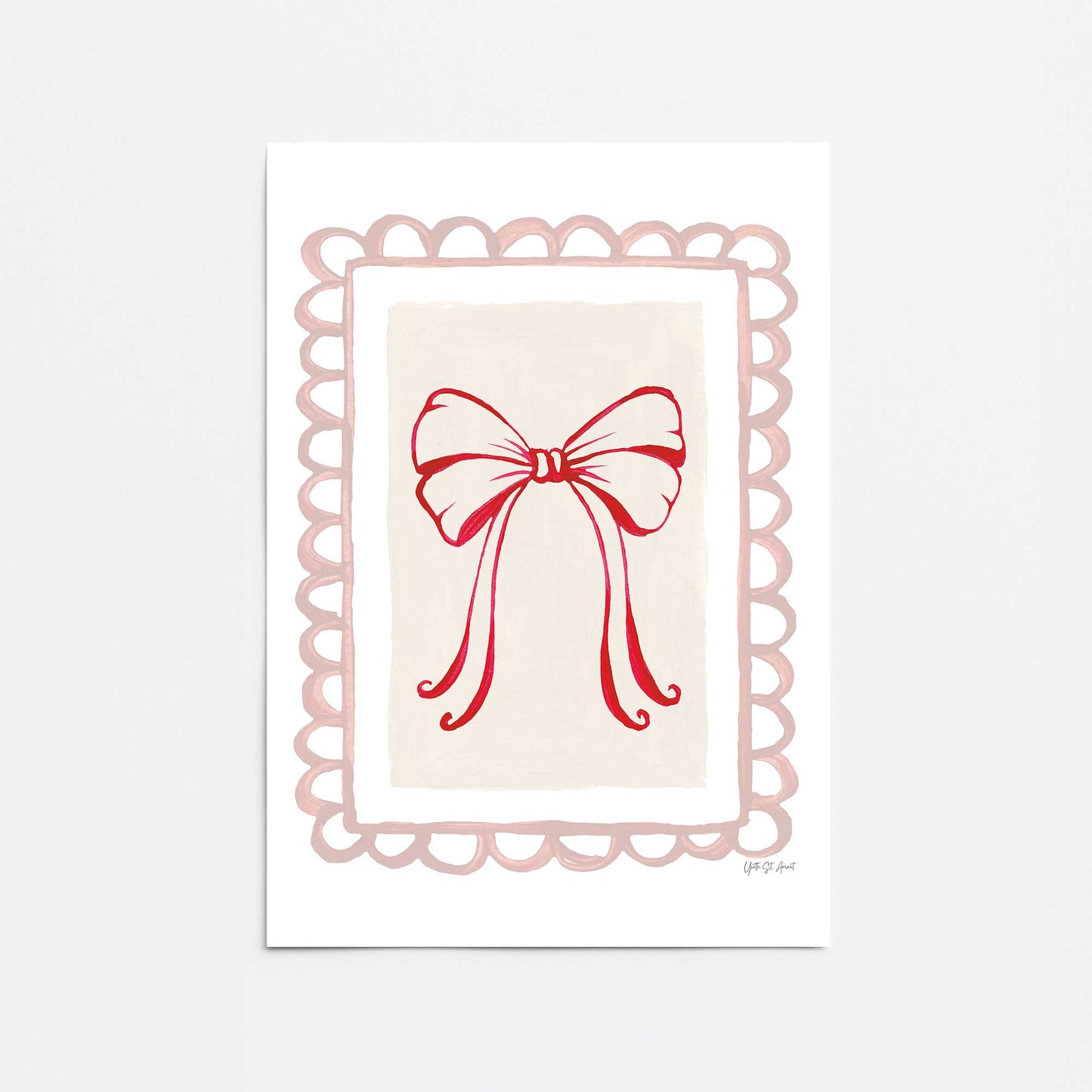 [Color:Rolled Print], Picture of close up of art