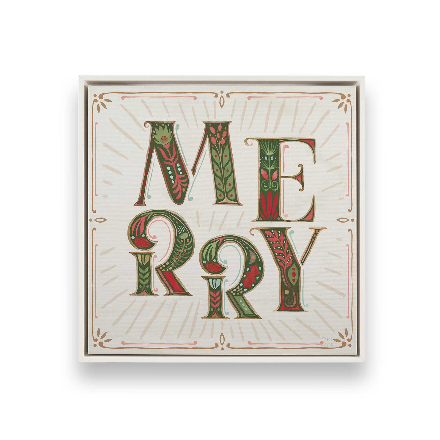 [Color:Opaque White], Picture of art in a White frame