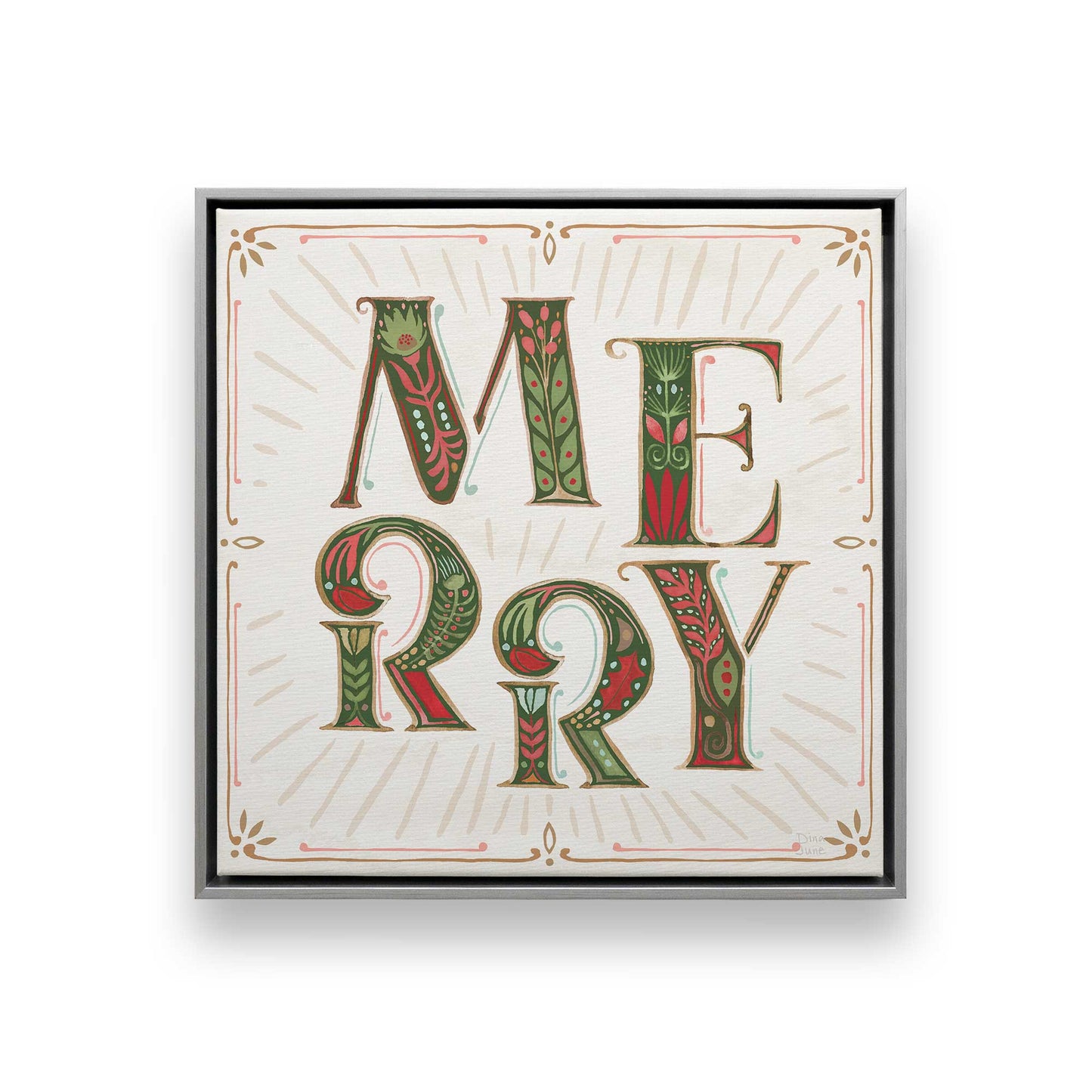 [Color:Polished Chrome], Picture of art in a Polished Chrome frame