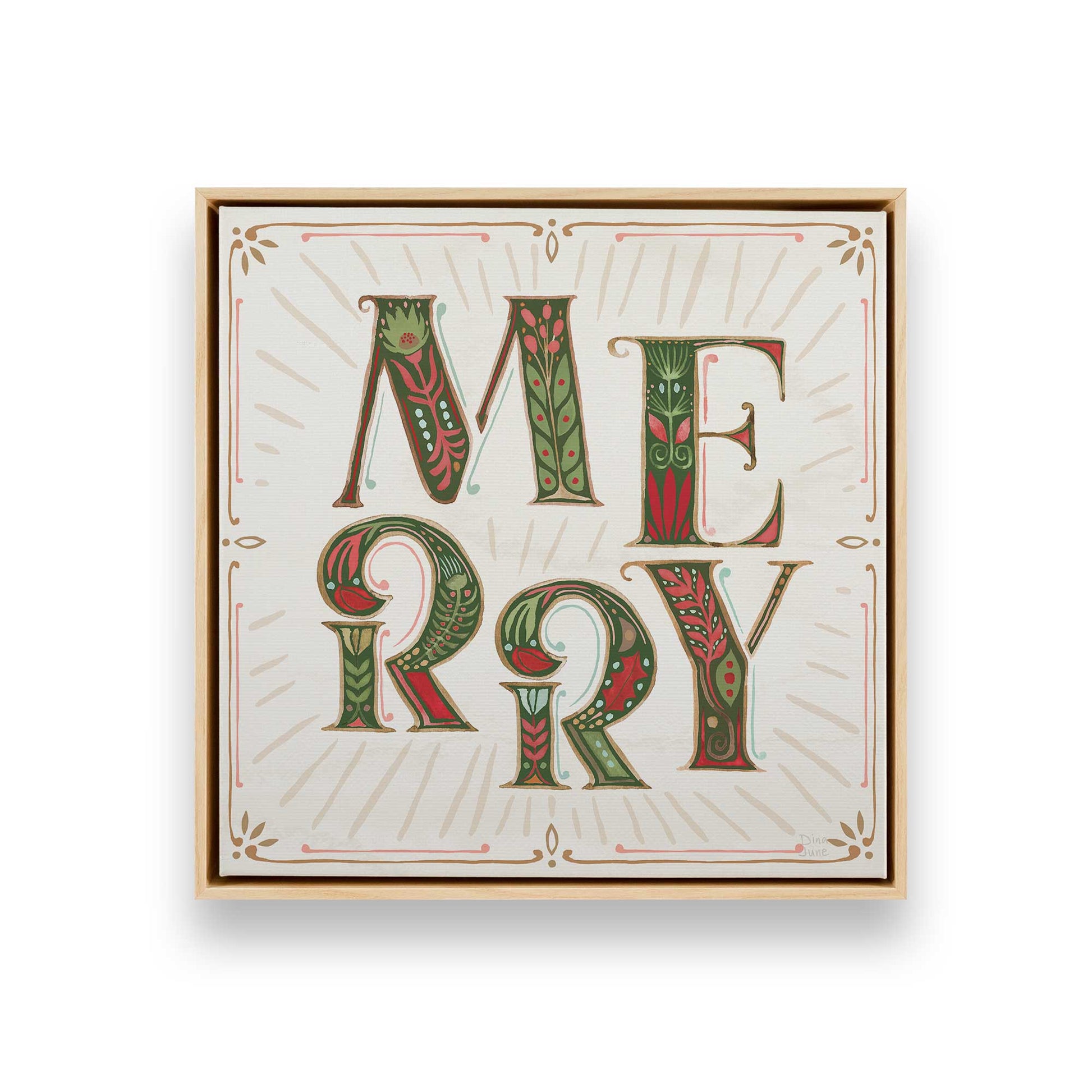 [Color:American Maple], Picture of art in an American Maple frame