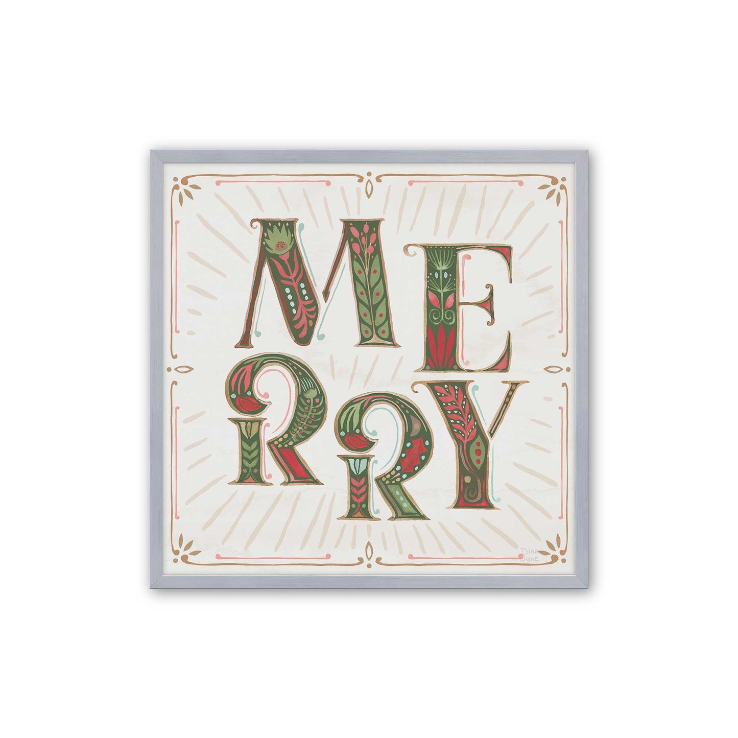 [Color:Polished Chrome], Picture of art in a Polished Chrome frame