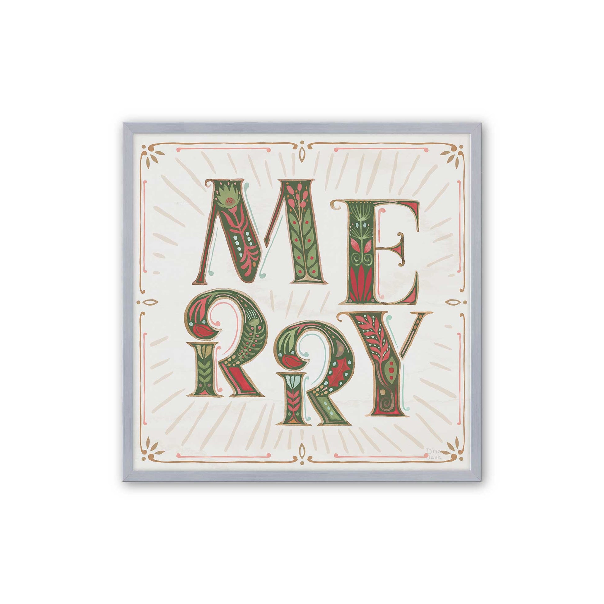 [Color:Polished Chrome], Picture of art in a Polished Chrome frame