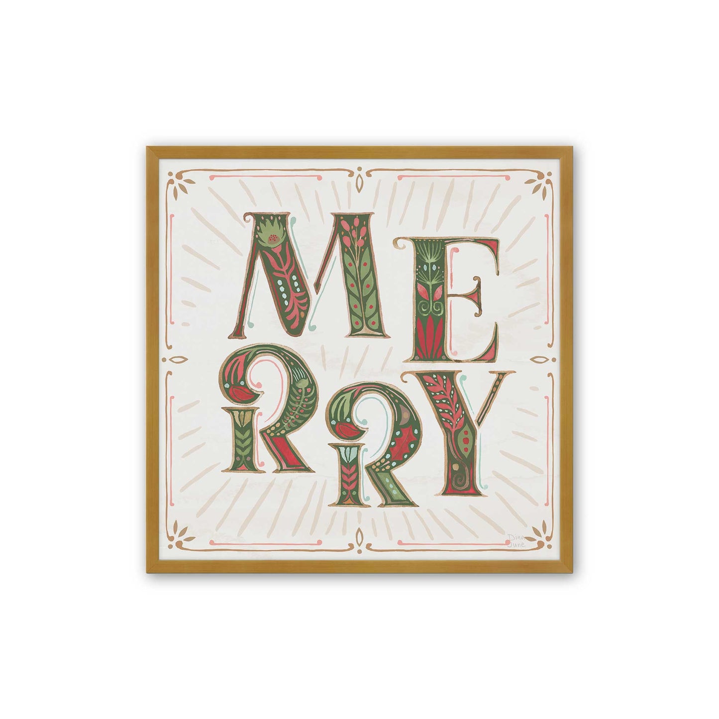 [Color:Polished Gold], Picture of art in a Polished Gold frame