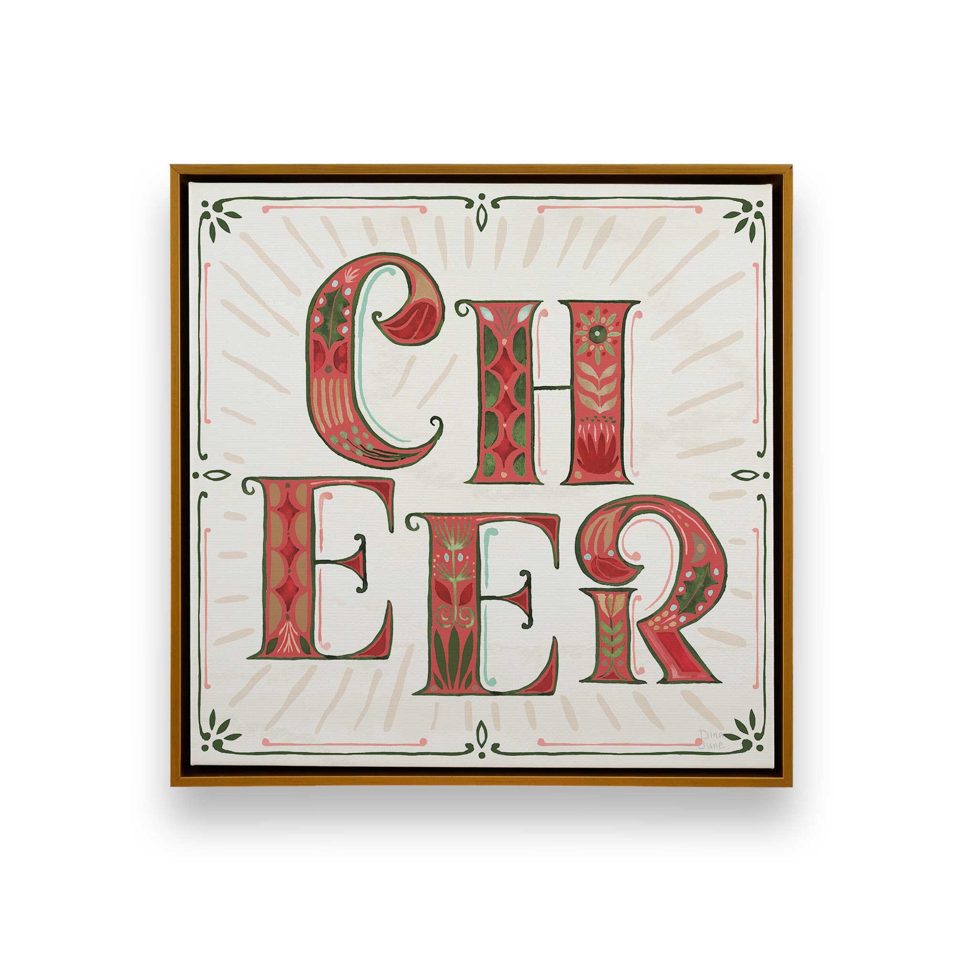 [Color:Polished Gold], Picture of art in a Polished Gold frame