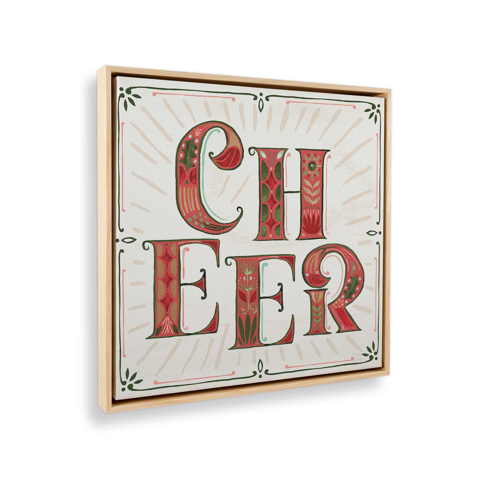 [Color:American Maple], Picture of the corner of the art