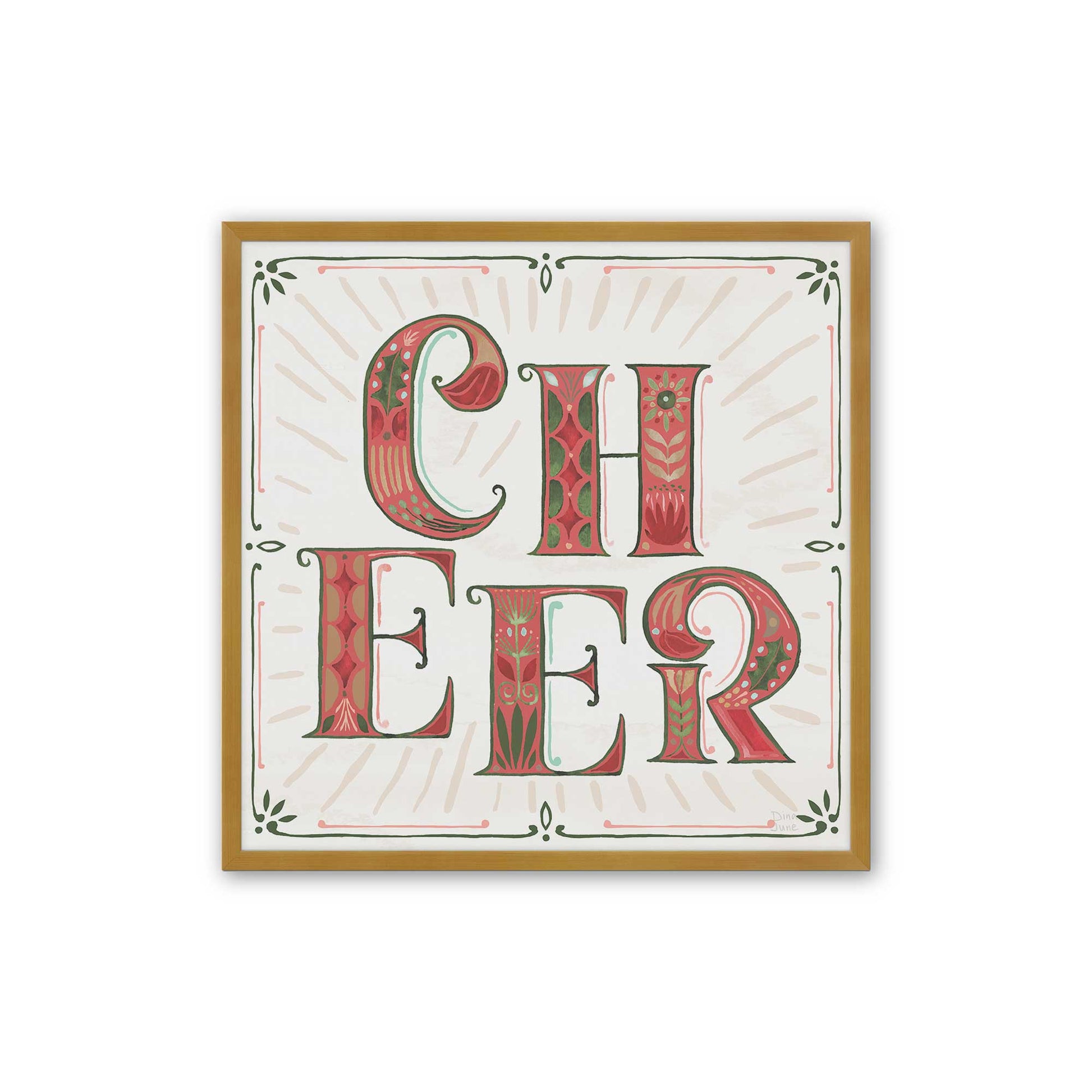 [Color:Polished Gold], Picture of art in a Polished Gold frame