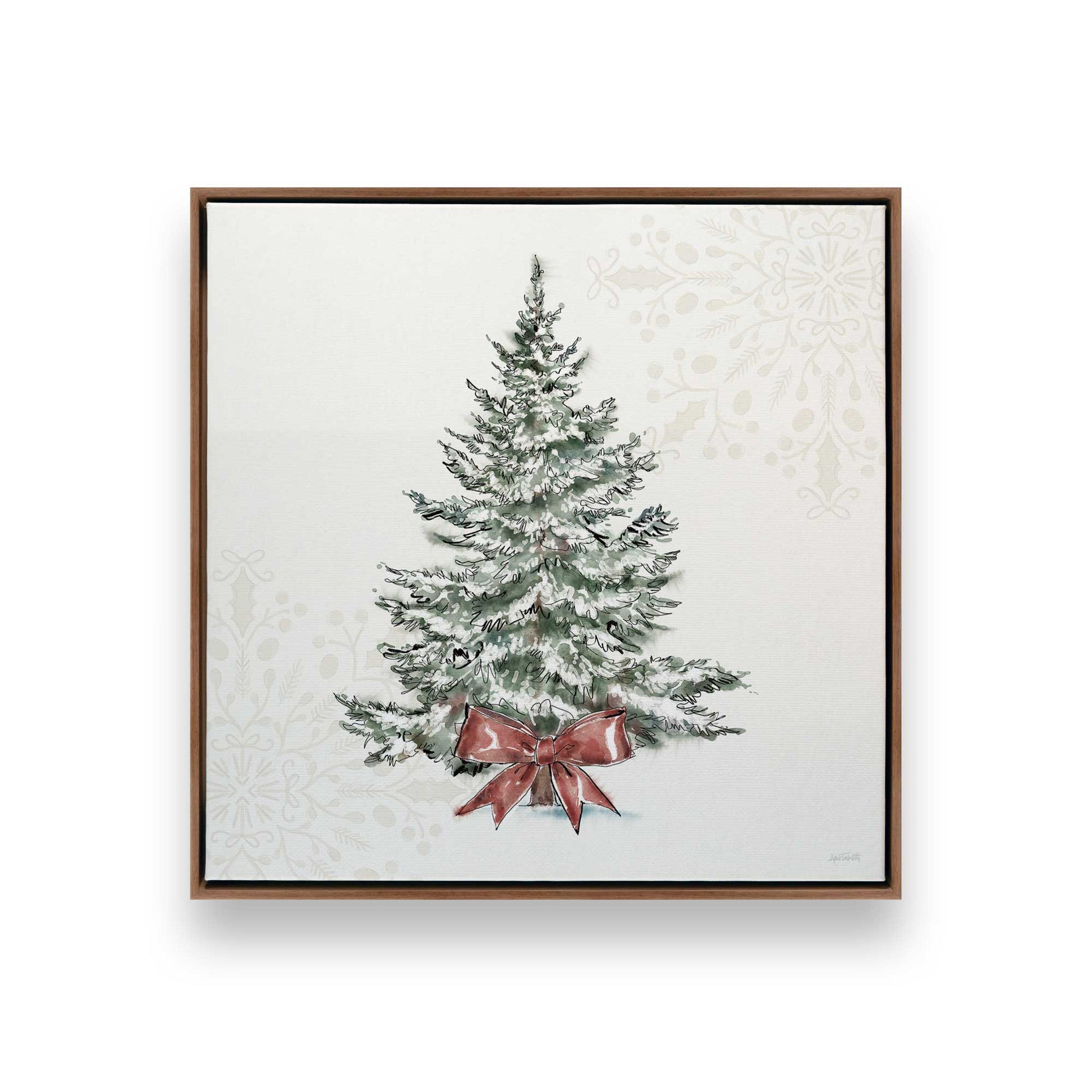 [Color:Walnut], Picture of art in a Walnut frame