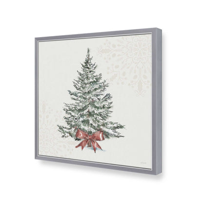 [Color:Polished Chrome], Picture of art in a Polished Chrome frame of the corner