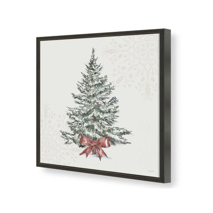 [Color:Satin Black], Picture of art in a Satin Black frame of the corner