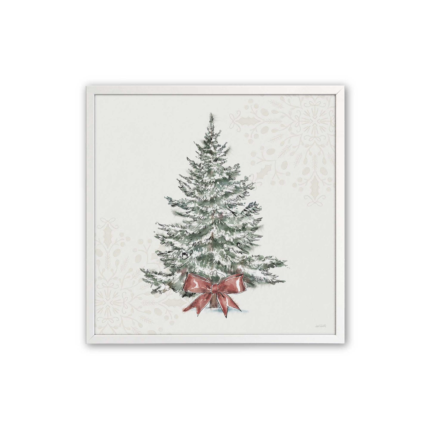 [Color:Opaque White], Picture of art in a Opaque White frame