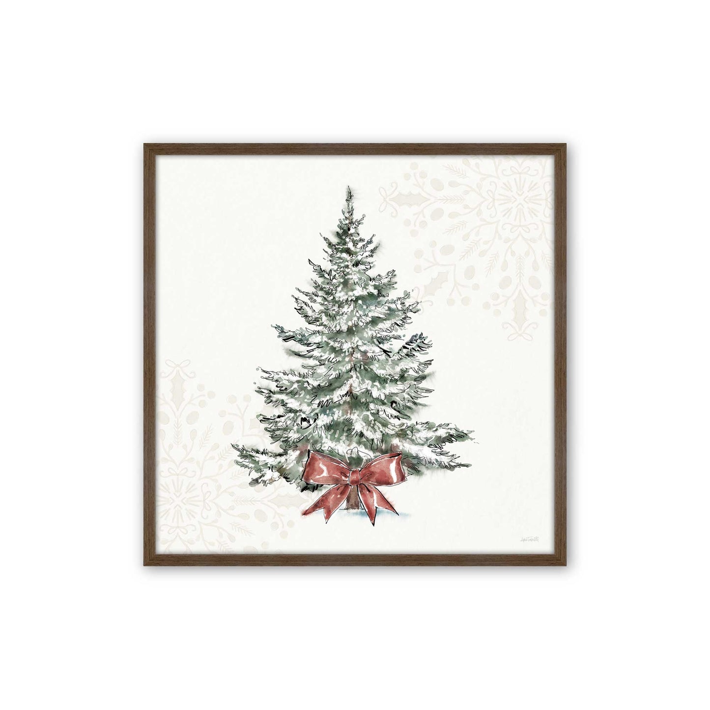 [Color:Walnut], Picture of art in a Walnut frame