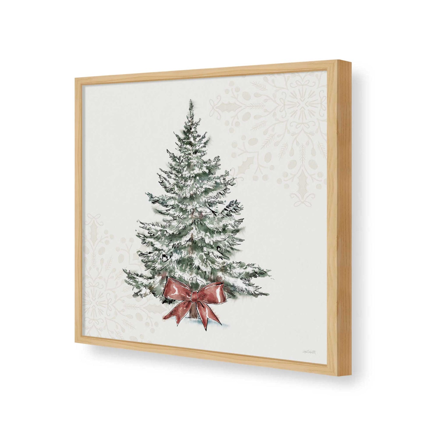 [Color:Espresso], Picture of art in a Espresso frame of the corner